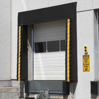 ផលិតផលថ្មី Thermal Mechanical Pvc Dock Shelter