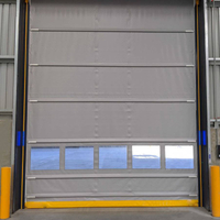 ទ្វារជង់ PVC ល្បឿនលឿនឧស្សាហកម្មមិនជ្រាបទឹក